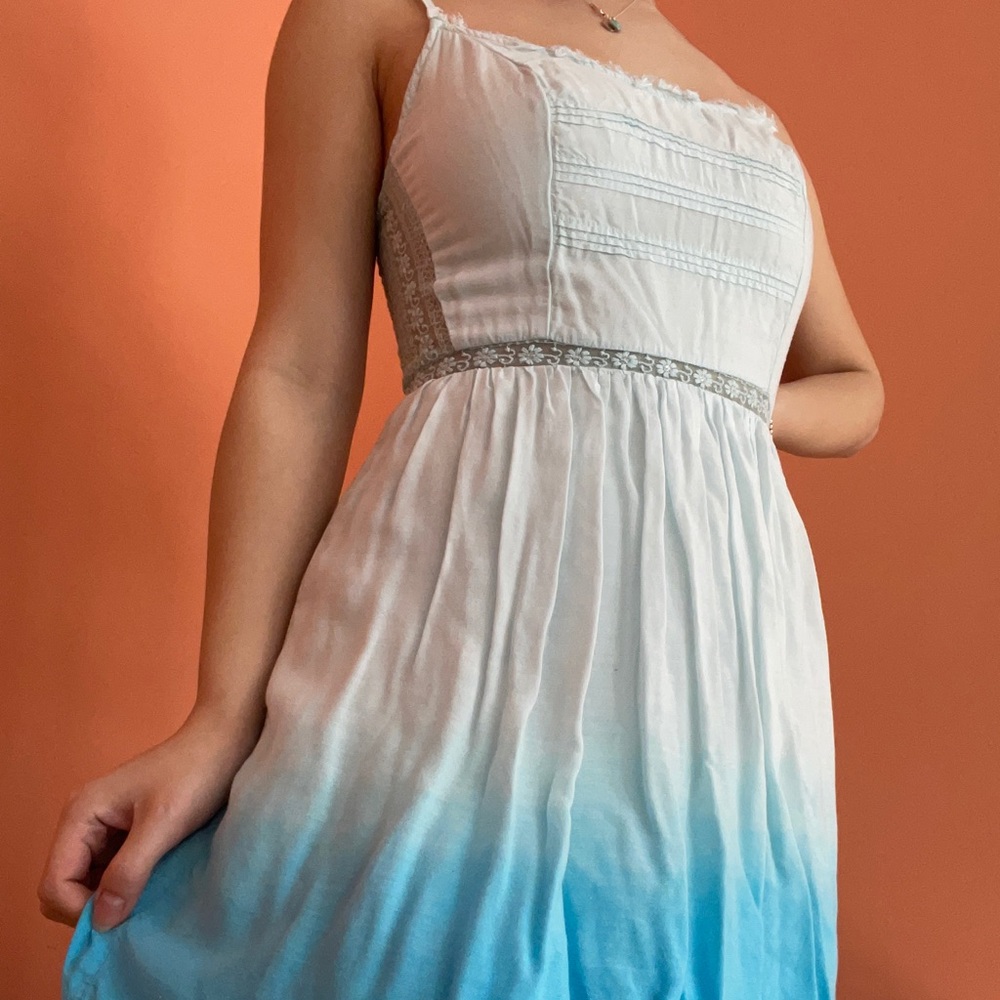 Hollister Blue Ombré Summer Dress